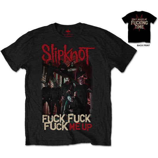 SLIPKNOT - F*ck Me Up Back Print T-Shirt