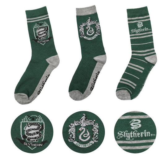 HARRY POTTER - Slytherin 3-pack socks