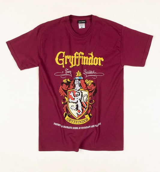 HARRY POTTER - Gryffindor Crest Red T-Shirt