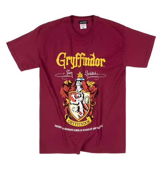 HARRY POTTER - Gryffindor Crest Red T-Shirt