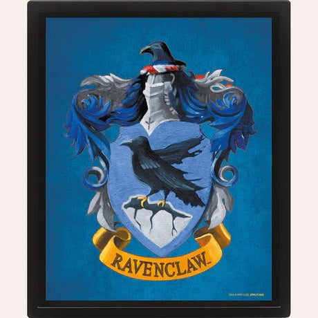 HARRY POTTER - Ravenclaw 3D Lenticular Framed Print