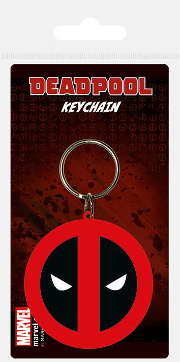 MARVEL: DEADPOOL - Symbol Rubber Keyring