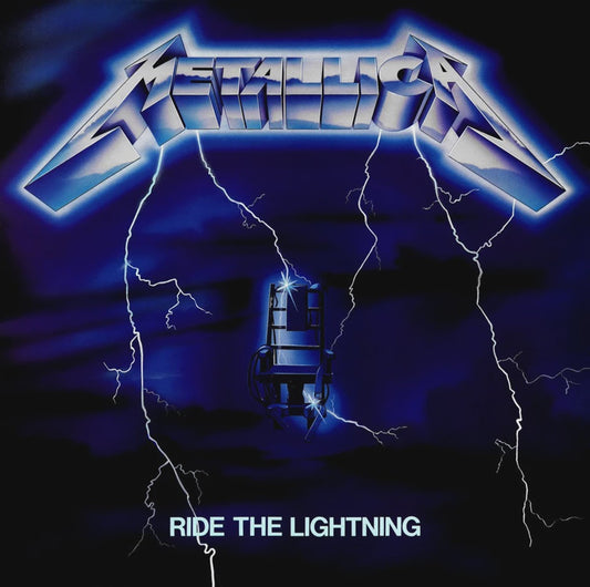 METALLICA - Ride The Lightning Electric Blue Limited Edition Vinyl Album