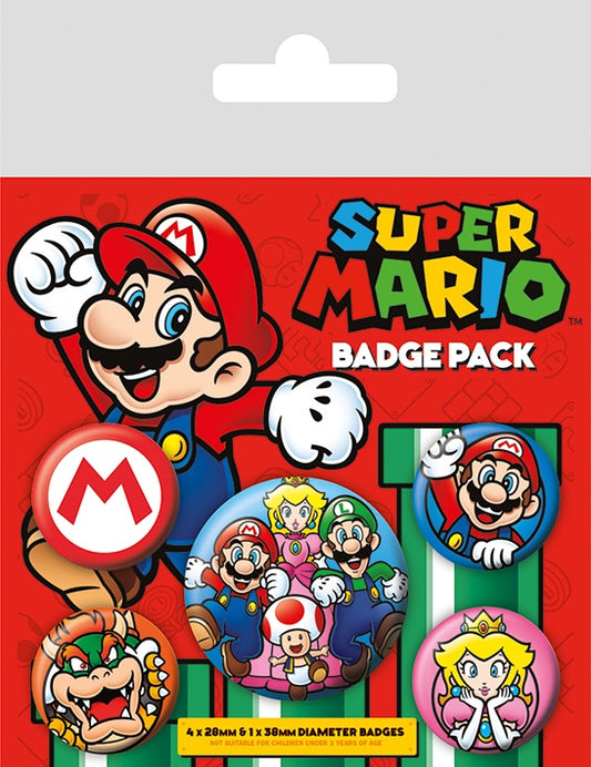 MARIO - Badge Pack