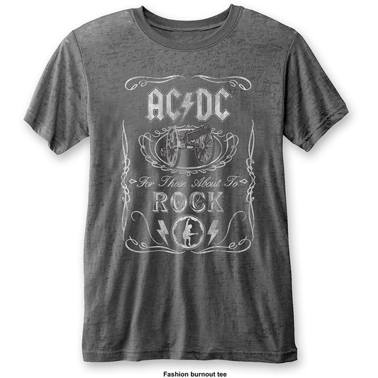 AC/DC - Cannon Swing Burnout T-Shirt