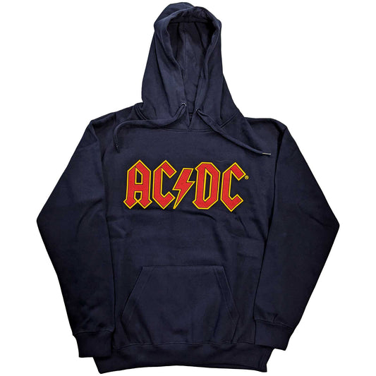 AC/DC - Logo Navy Blue Hoodie