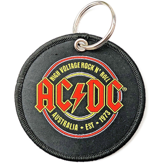 AC/DC - Est. 1973 Patch Keyring