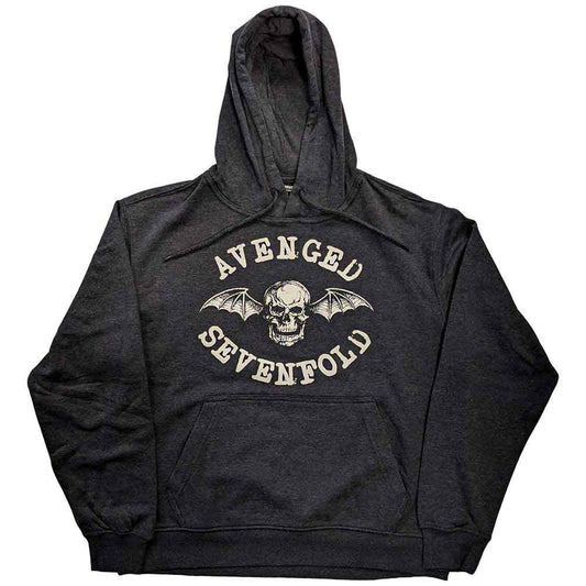 AVENGED SEVENFOLD - Logo Grey Pullover Hoodie