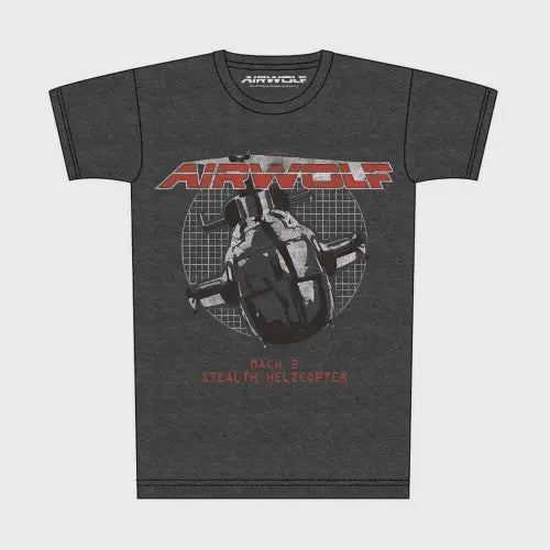 AIRWOLF - Grid Shot T-Shirt