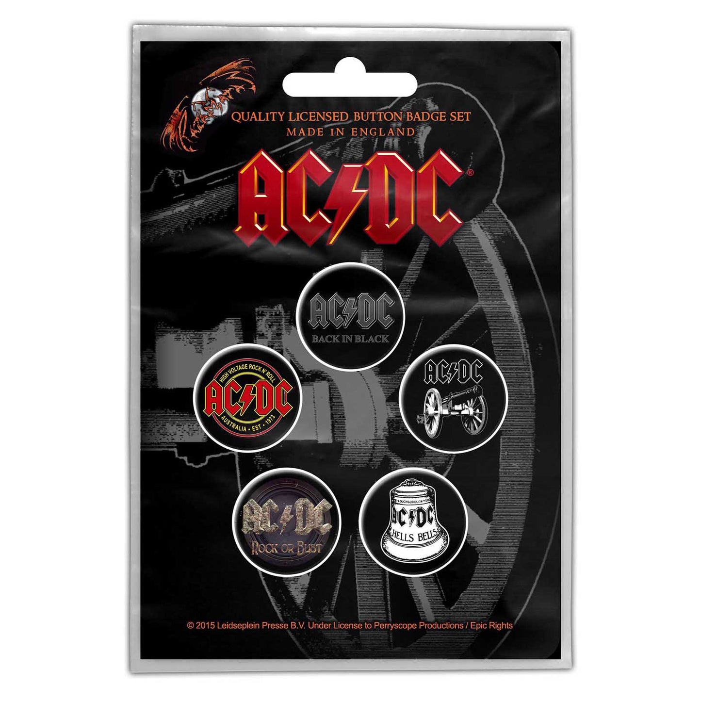 AC/DC - For Those About To Rock Badge Pack