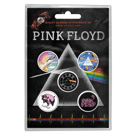 PINK FLOYD - Prism Badge Pack