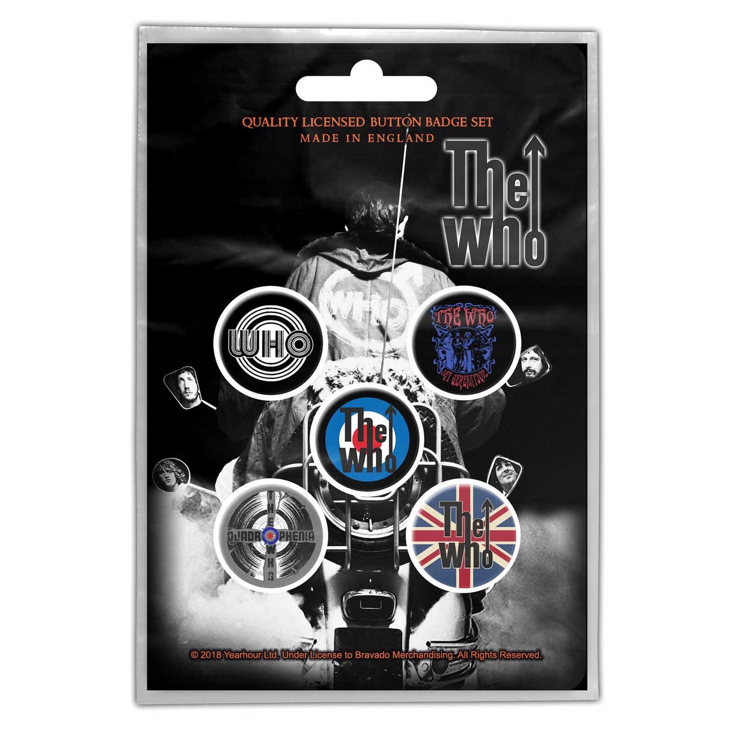 THE WHO - Quadrophenia Badge Pack