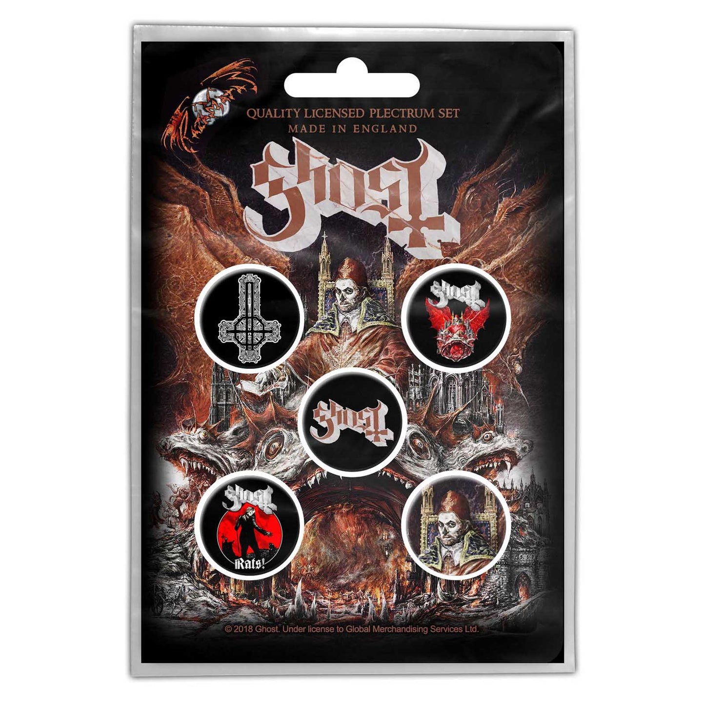 GHOST - Prequelle Badge Pack