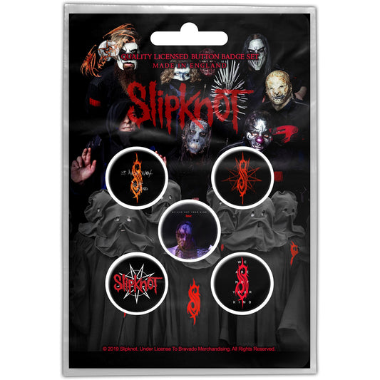SLIPKNOT - We Are Not Your Kind Badge Pack