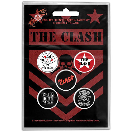 CLASH - London Calling Badge Pack