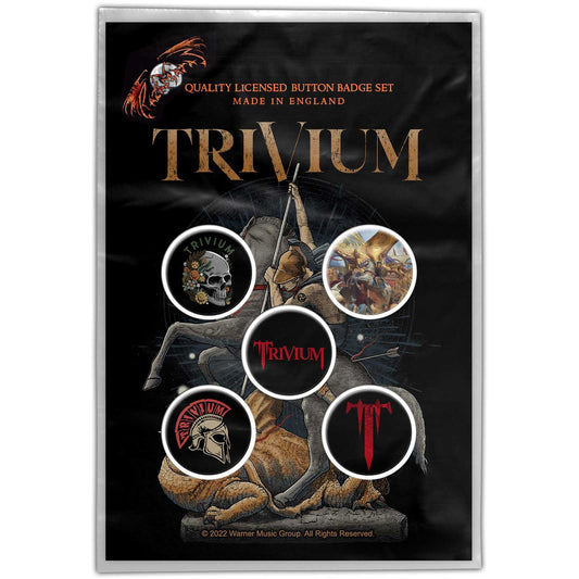 TRIVIUM - In The Court Of The Dragon Badge Pack