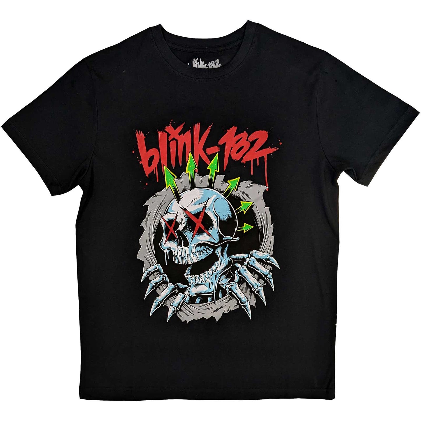 BLINK 182 - Six Arrow Skull T-Shirt