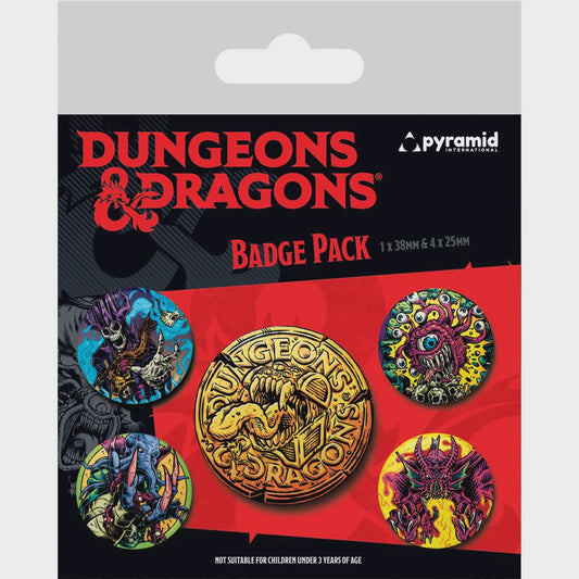 DUNGEONS & DRAGONS - Beastly Badge Pack