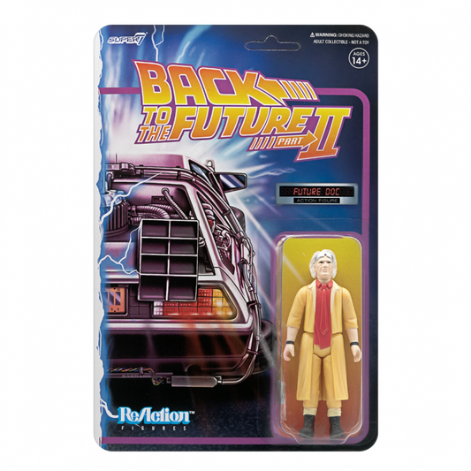 BACK TO THE FUTURE - Doc Brown ReAction Figure