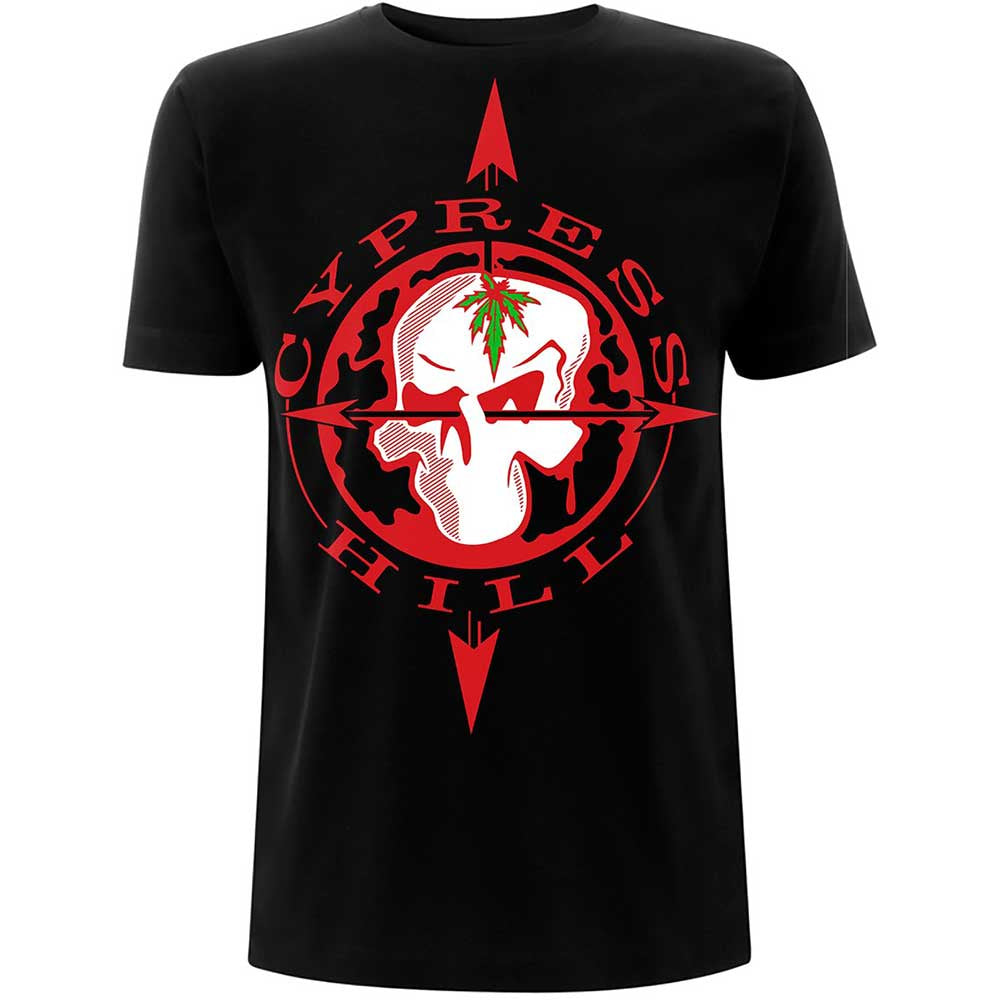 CYPRESS HILL - Skull Compass T-Shirt