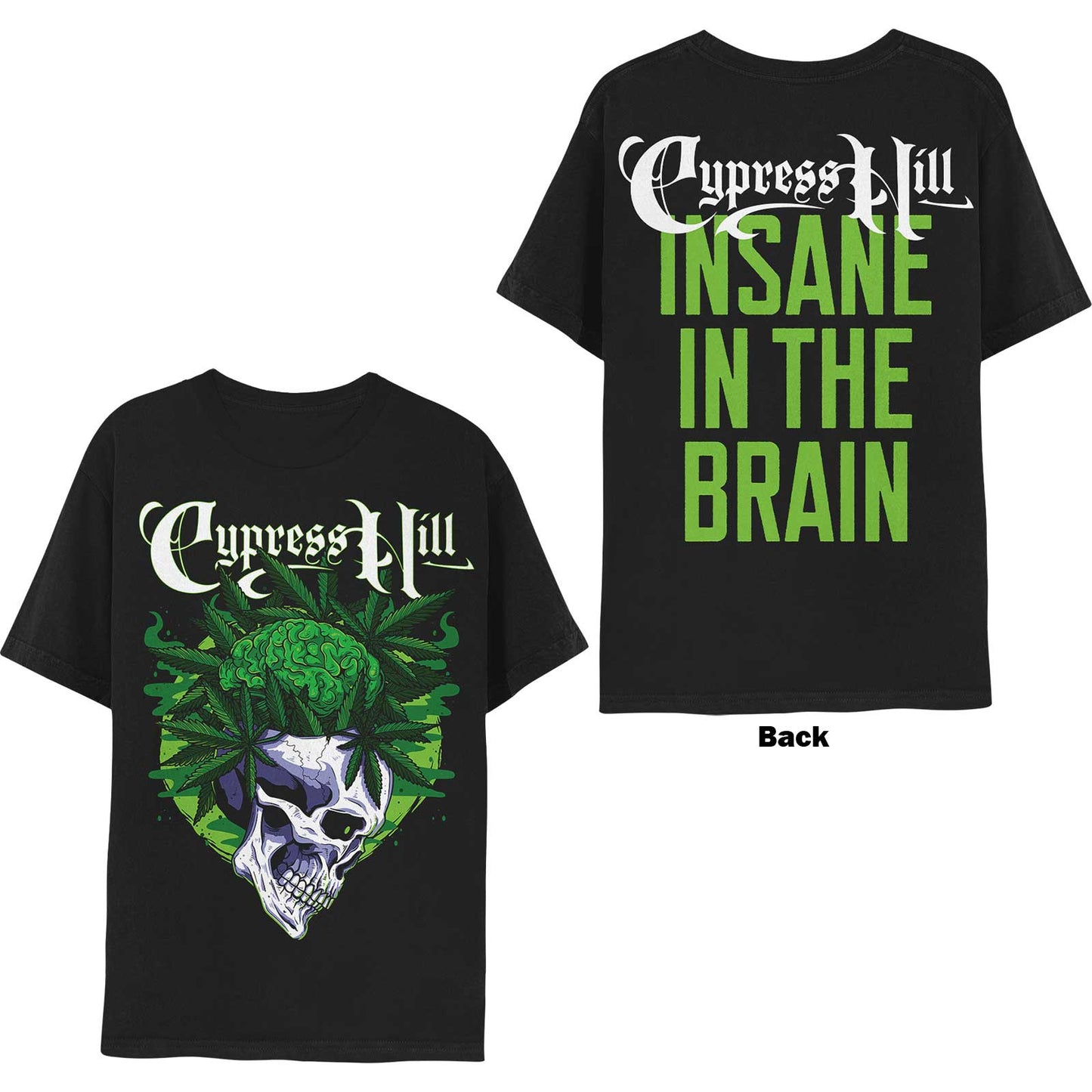 CYPRESS HILL - Insane In The Brain (Backprint) T-Shirt