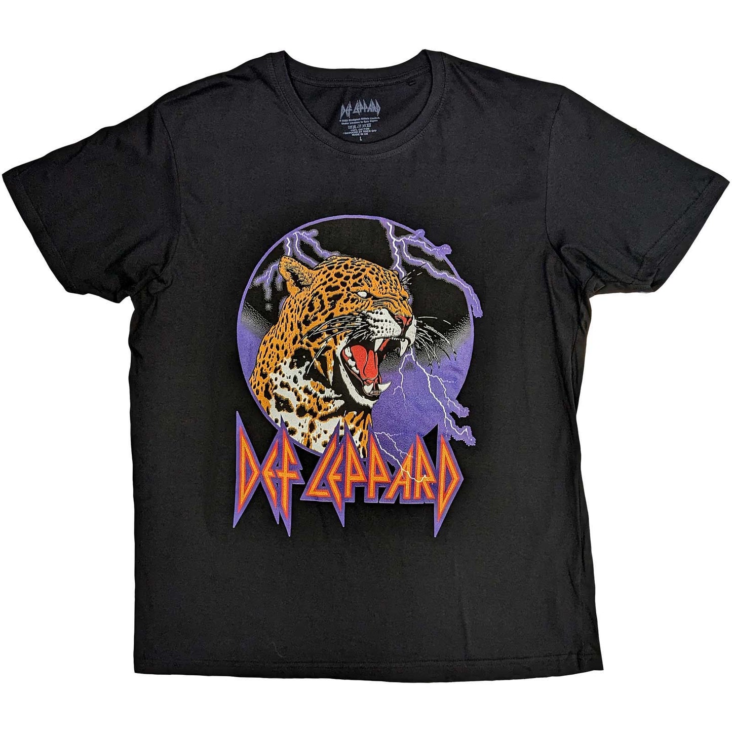 DEF LEPPARD - Lightning Leopard T-Shirt