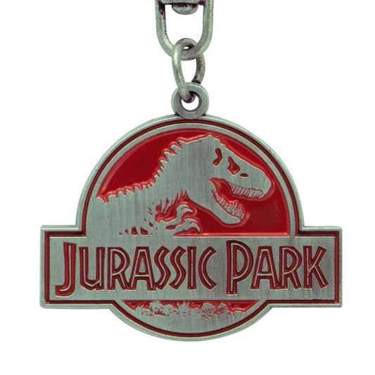 JURASSIC PARK - Metal Logo Keyring