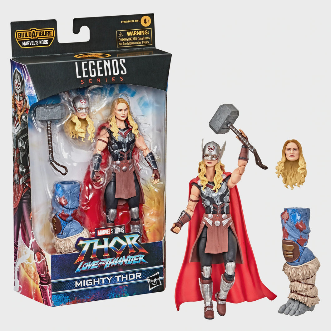 MARVEL : THOR LOVE AND THUNDER - Mighty Thor Hasbro Marvel Legends Action Figure