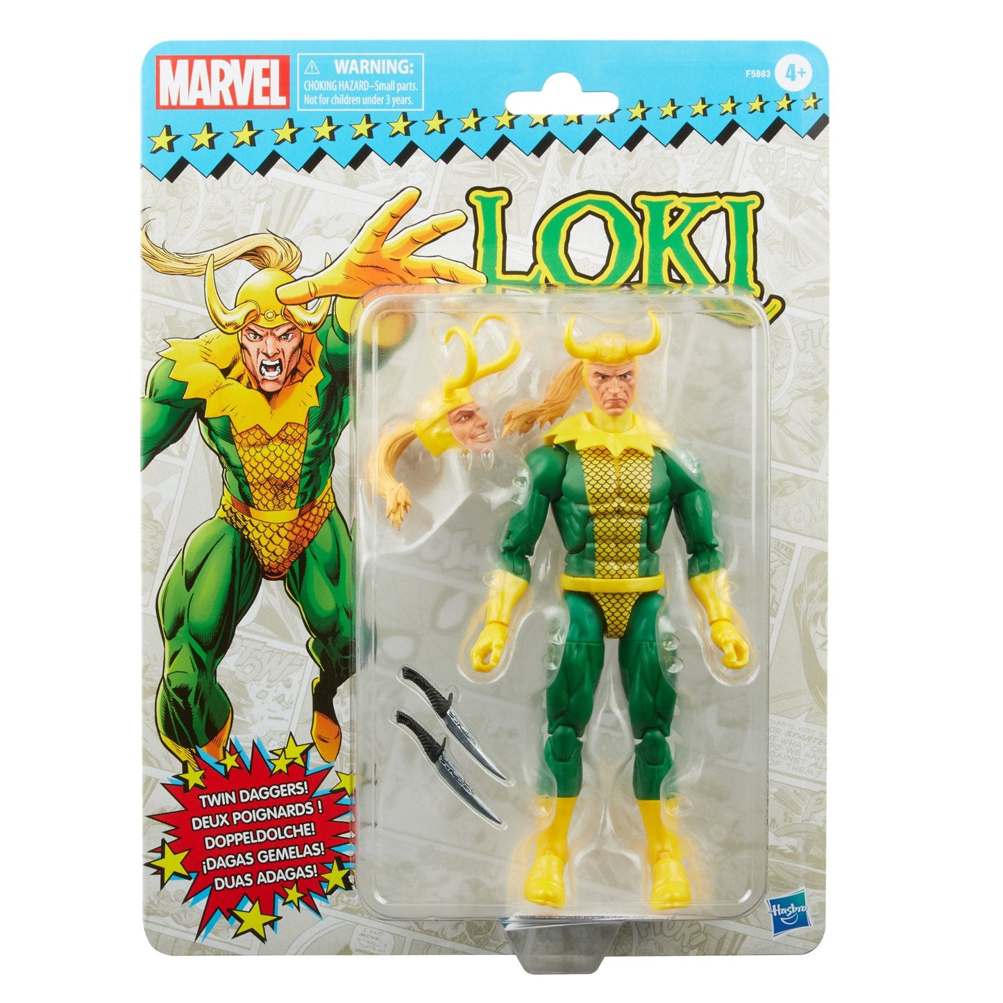 MARVEL : LOKI - Comic Loki Hasbro Action Figure