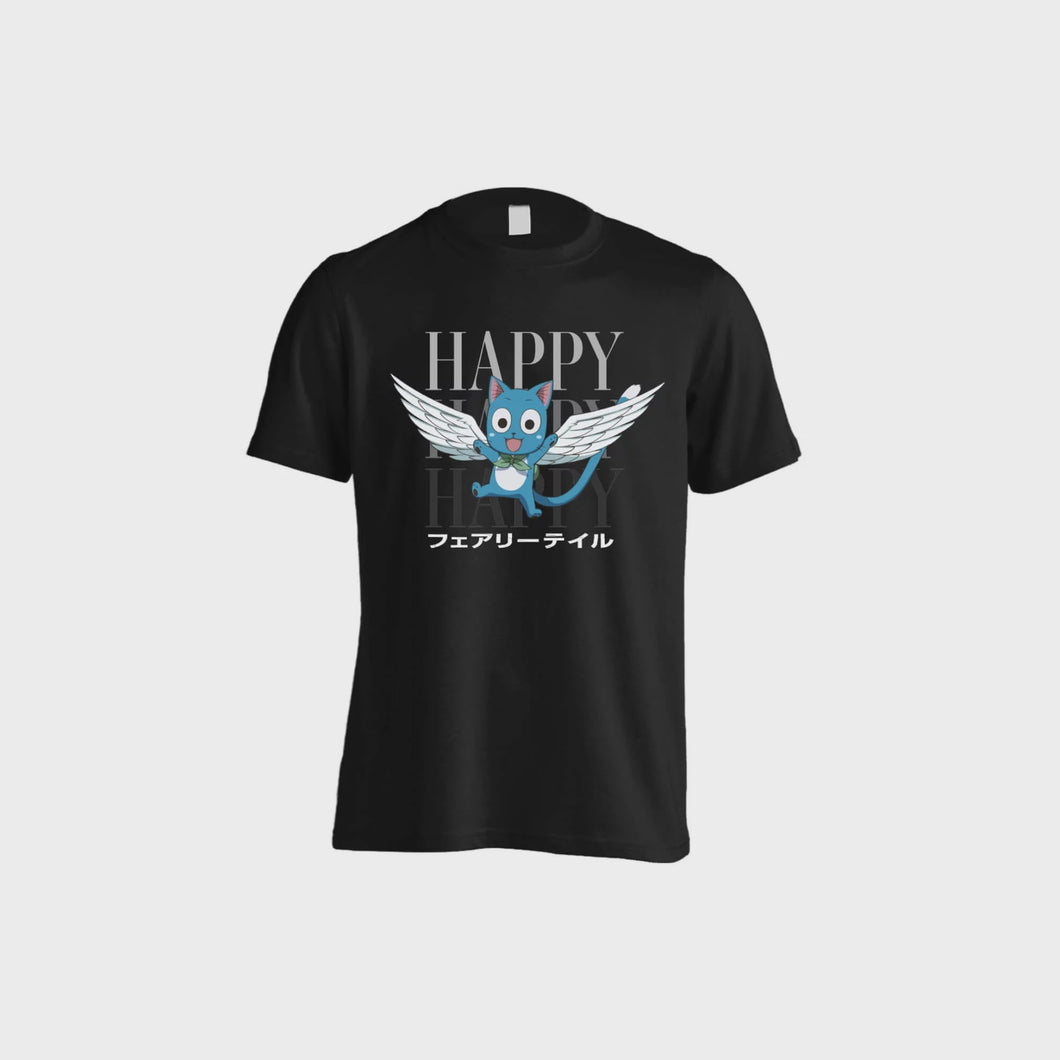 FAIRY TAIL - Happy  Happy Happy T-Shirt