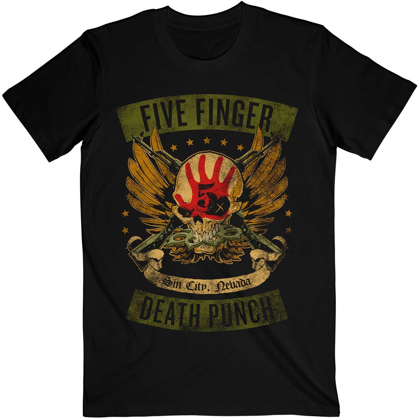 FIVE FINGER DEATH PUNCH - Locked & Loaded T-Shirt