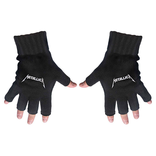 METALLICA - Logo Fingerless Gloves