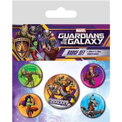 MARVEL : GUARDIANS OF THE GALAXY - Characters Badge Pack