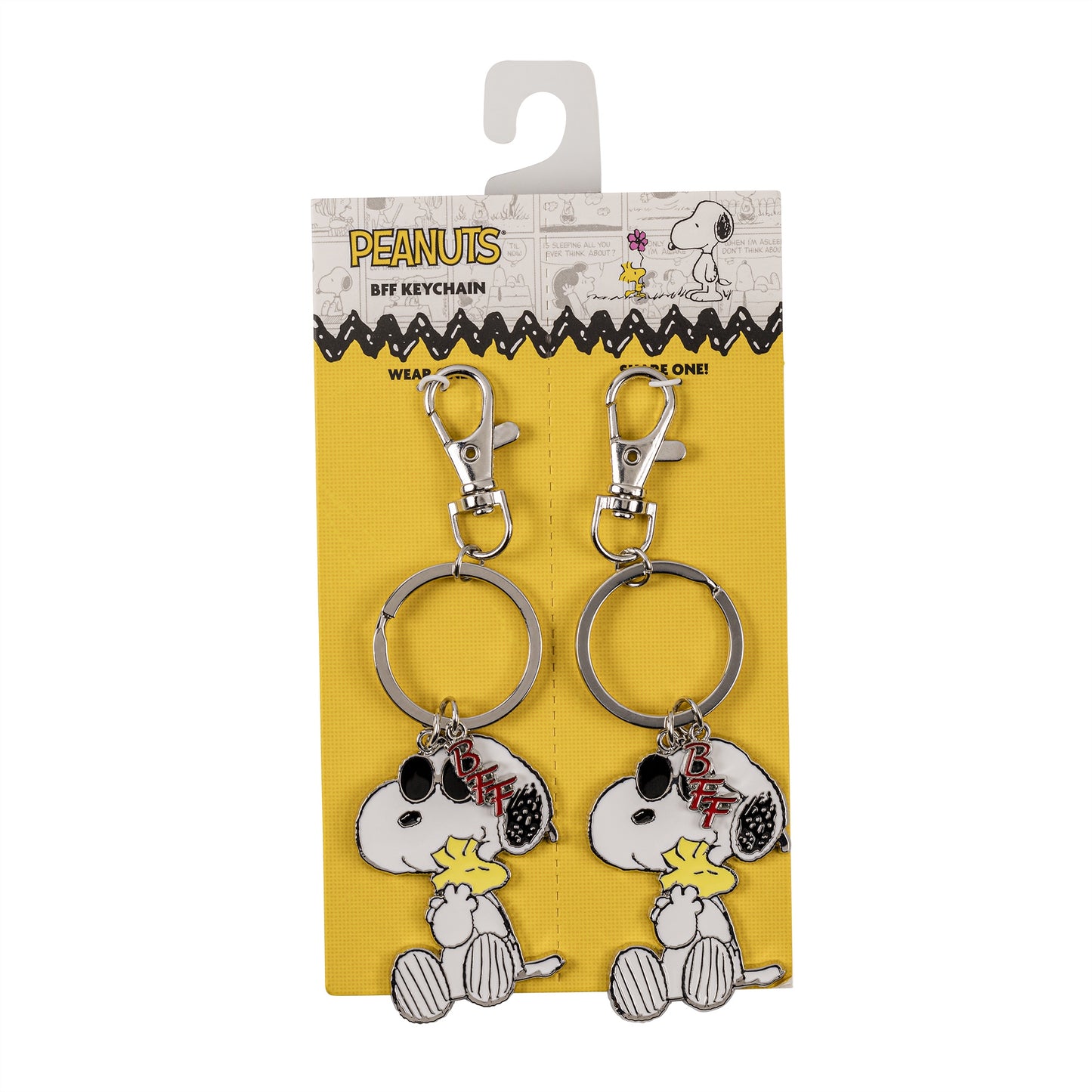 PEANUTS - Snoopy 2 Pack BFF Keyring Set