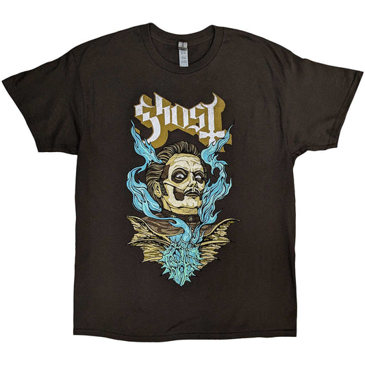 GHOST - Heart Hypnosis Brown T-Shirt