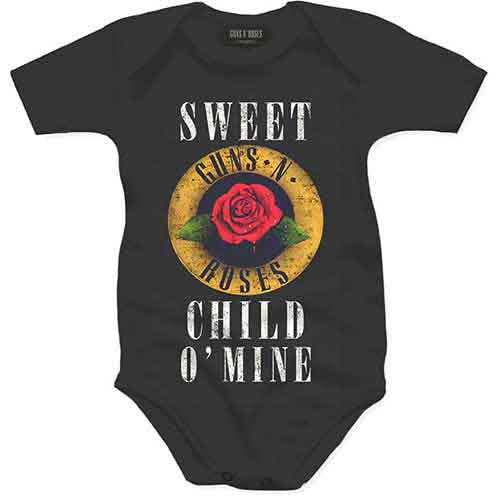 GUNS N' ROSES - Sweet Child O' Mine Rose Baby Grow