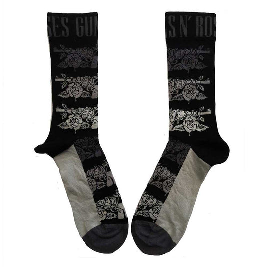 GUNS N' ROSES - Monochrome Pistols Socks (7-11)