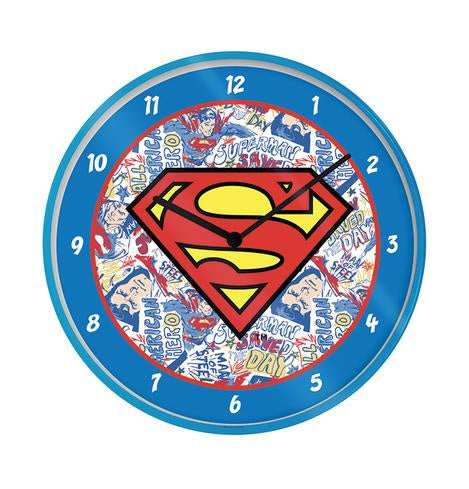 DC : SUPERMAN - Logo Clock