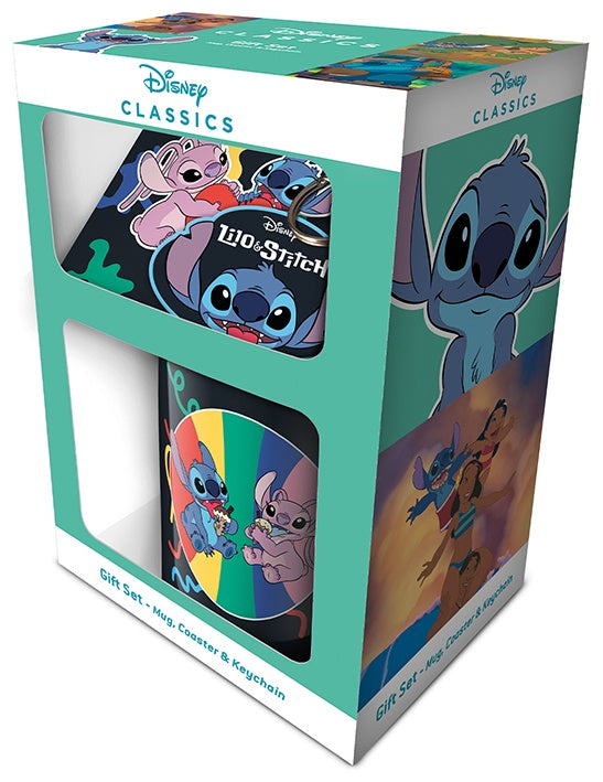 DISNEY : LILO & STITCH - You're My Fave Mug Coaster Gift Set