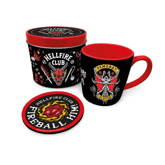 STRANGER THINGS - Hellfire Club Mug Tin Set