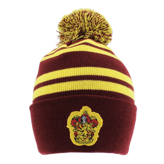 HARRY POTTER - House Gryffindor Pom-Pom Beanie