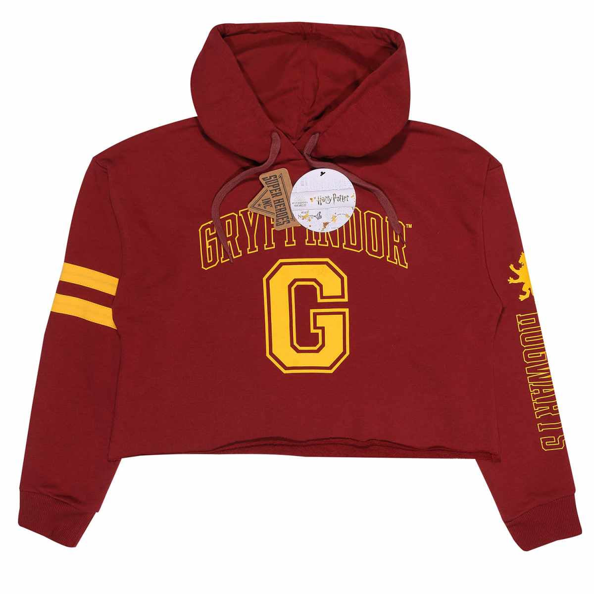 HARRY POTTER - Gryffindor Cropped Hoodie