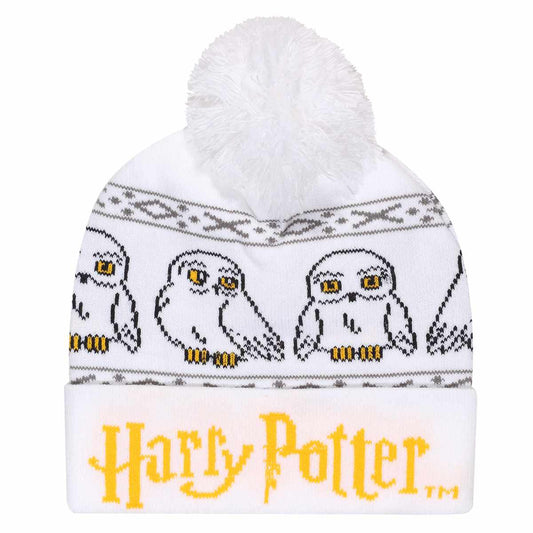HARRY POTTER - Hedwig Snow Pom-Pom Beanie