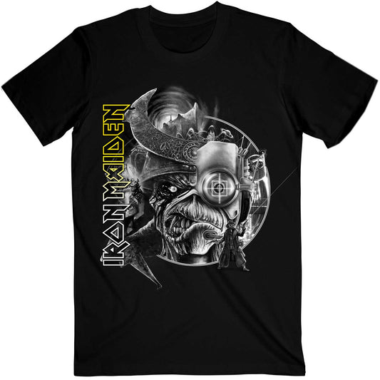 IRON MAIDEN - The Future Past Tour '23 Greyscale T-Shirt