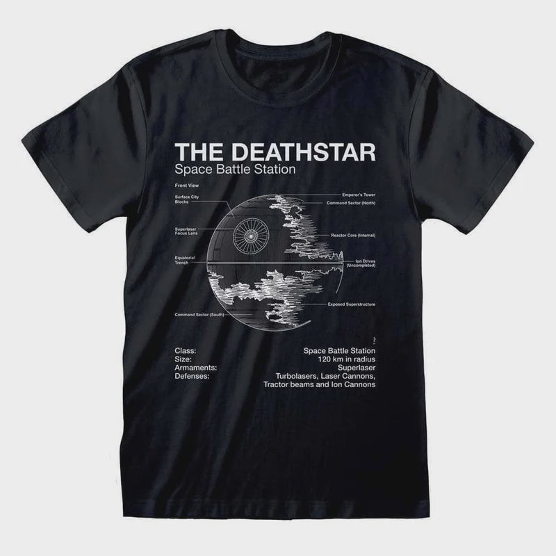 STAR WARS - Death Star Sketch T-Shirt