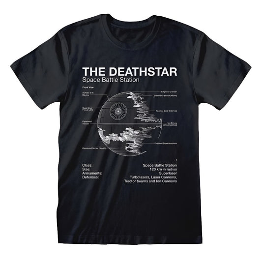 STAR WARS - Death Star Sketch T-Shirt
