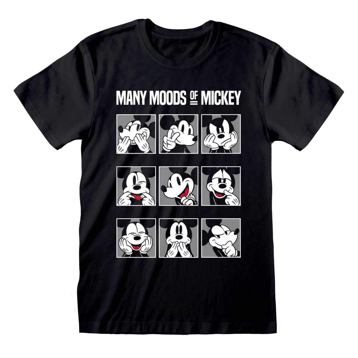 DISNEY : MICKEY MOUSE - Many Moods Of Mickey T-Shirt
