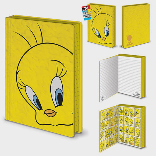 LOONEY TUNES - Fluffy Tweetie Pie Premium A5 Notebook