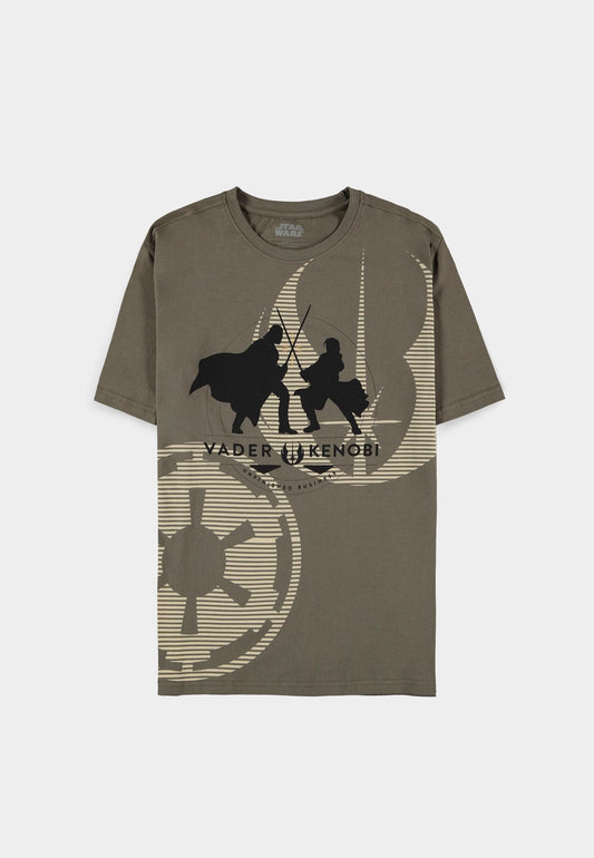 STAR WARS : OBI-WAN KENOBI - Vader / Kenobi Regular Fit Short Sleeved T-shirt