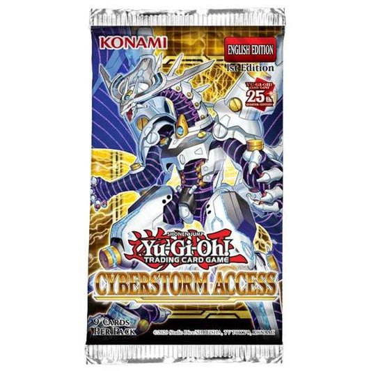 YU-GI-OH! - Cyberstorm Access Booster Pack (9 Cards)